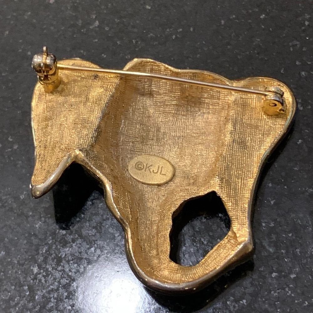 Vintage Rare, Kenneth Jay Lane (Kjl) Elephant Pin… - image 2
